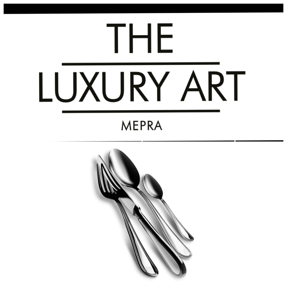 🎁(60 pcs set) Mepra Norma 18/10 fine Italian flatware set